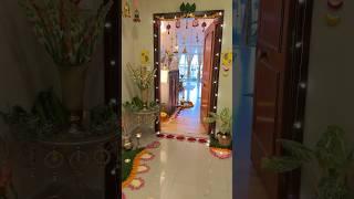 Diwali Decor 2024 #shorts #youtubeshorts #diwalicelebration #diwalidecor #rangoli #homedecor