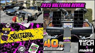 DeLoreanTECH x Madrid Skateboards Valterra 40th Reveal + Shop Tour + OUTATIME Deck Preview