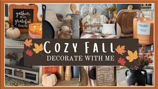  EARLY FALL DECORATE WITH ME 2024│COZY FALL  DECORATING IDEAS│FALL DECOR INSPIRATION│HOME DECOR