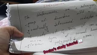 Hemoglobin disorder..Thalassemia