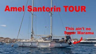 Baby Aquarius Tour - The Amel Santorin boat tour