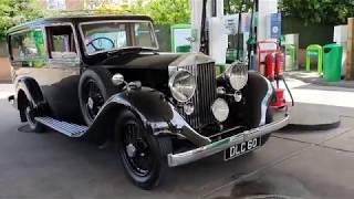 1936 Rolls-Royce Hearse in Southend-on-Sea, England UK