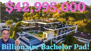 Inside a Billionaire Bachelor Pad in Brentwood! | Realtor Reacts