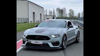 Steeda Q767 Mach 1 Mustang Track Test at Bilster Berg Circuit, Germany. May 2 2023. Best lap