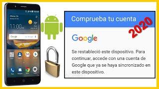 Eliminar Cuenta de Google 2020│Quitar Cuenta de Google OLVIDADA│Saltar Cuenta de Google Android 2