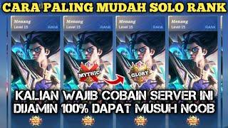 SERVER VPN PALING MUDAH BUAT SOLO RANK MYTHIC+ MUSUHNYA NOOB - SEASON 27 MOBILE LEGEND