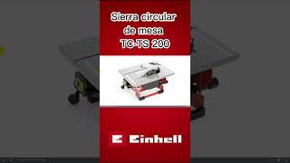 Einhell Sierra circular de mesa TC-TS 200