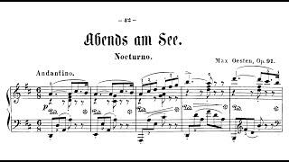 Max Oesten: Nocturne "Abends am See", Op.91
