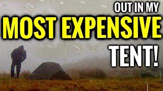 MSR FREELITE 2 - Is the BRAND worth the MONEY? WET& WINDY Wild Camping