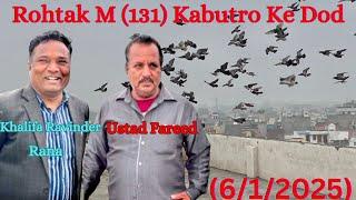 Talim Ustad FareedKhalifaRavinder Rana From Rohtak (131)Kabutro Ke Dod/6/1/2025) Or Dod Ka Result