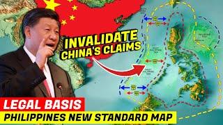 The Legal Basis of Philippines' NEW STANDARD MAP - INVALIDATE China Claims