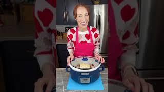 Valentine's Day crockpot treat! #cooking #sweet #food #recipe #viral #fyp #foryou #youtube
