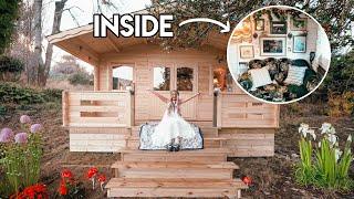 Inside my DREAM Log Cabin studio - IT'S AMAZING! Full Tour