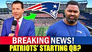  BREAKING NEWS!  Who Will Be the Patriots’ Starting QB? PATRIOTS NEWS TODAY