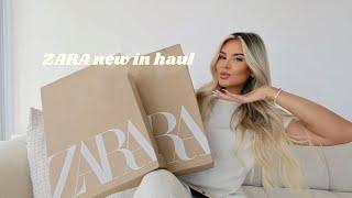 ZARA new in summer outfits | holiday vibes, jeans and a nice top & colour!!!