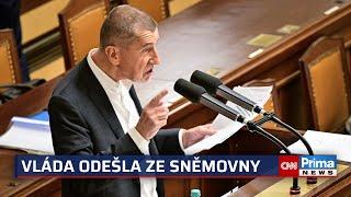 Proud urážek ve Sněmovně: Babiš se ostře pustil do Fialy. Ministři na protest odešli ze sálu