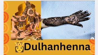 #unique n beautifuldulhanmehandidesign for backhand#dulhan face#full backhand mehandidesign