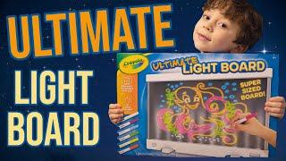 NEW Crayola Ultimate Light Board || Crayola Product Demo