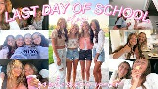 LAST DAY OF SCHOOL VLOG *sophomore year* | sleepovers, friends, & MORE