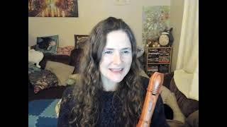 Recorder Duets: All The Birds (German traditional) on a Moeck Rottenburgh alto in Rosewood