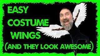 Easy and inexpensive costume wings