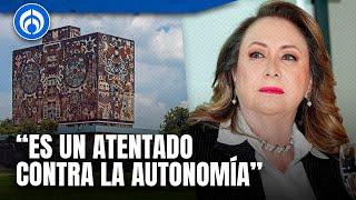 UNAM acatará fallo que exonera a la ministra Yasmín Esquivel por plagio de tesis