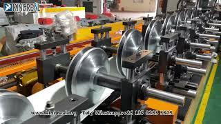 KINGREAL 200mm Acoustic U Baffle Ceiling Roll Forming Machine