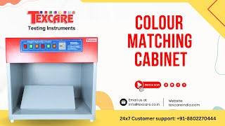 Colour Matching Cabinet Price | Manufacturer & Supplier | Texcare Instruments