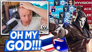 Jay3 Reacts to Australia VS Thailand | Overwatch 2 World Cup 2023 Qualifiers | Week 1