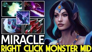 MIRACLE [Mirana] Right Click Build GODLIKE Destroy Pub Game Dota 2