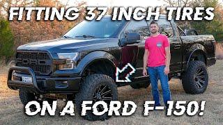 Lifted Ford F150 on 37" Nitto Trail Grappler M/T | Built2Wander