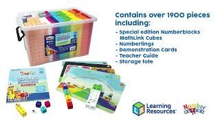 MathLink® Cubes Numberblocks Classroom Set - Unboxing