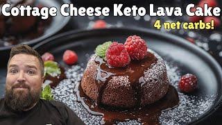 Incredible Keto Cottage Cheese Lava Cake Recipe! Must Try Low Carb High Protein