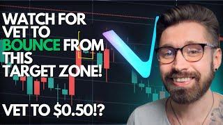 VECHAIN PRICE PREDICTION 2024WATCH FOR VET TO BOUNCE FROM THIS TARGET ZONE!