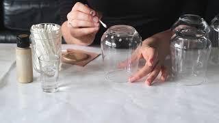 DIY Painted Wine Glasses