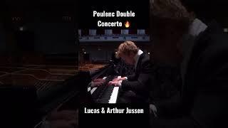 #short #piano #brothers Lucas & Arthur Jussen play Poulenc’s concerto for 2 pianos.