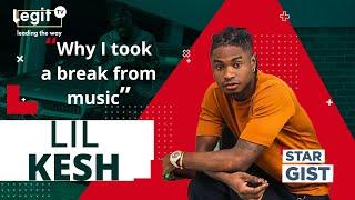 Exclusive: Lil Kesh explains why he took a break from music | Legit TV