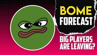 BOME Price Prediction. Book of Memes Big PlayersAre Leaving?