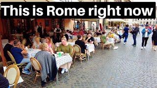 Rome Italy, This is Rome in March 2024. Rome walking tour