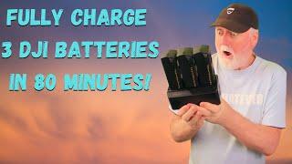 Charge 3 DJI Batteries at the same time!