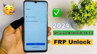 Android 14 - vivo Y03  FRP Unlock 2024 | all vivo FRP Unlovk 2024 working pc