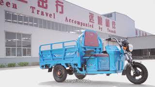 Electric Tricycle Rickshaw Cargo-Yuandi Vehicle
