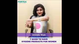 7 Hygiene Products Every Woman or Girl NEEDS To Know! || #learnwithportea