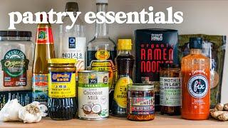 20 Asian Pantry Essentials | COOK WITH ME