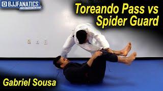 Toreando Pass vs Spider Guard by Gabriel Sousa