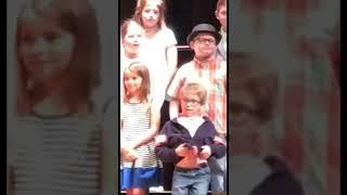 Kid dancing at school program(must watch) #hilarious #dancing #mashedpotatoes