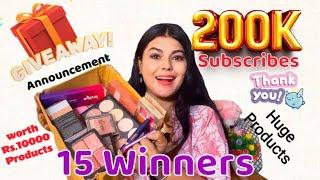 Giveaway Alert  thank you for 200K Subscribers