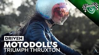 MotoDoll’s Life Changing Triumph Thruxton 900 Motorcycle | DRIVEN | Ep 42