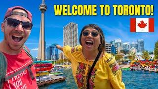 Discovering Canada's Biggest City! (First Impressions of Toronto, Canada) 