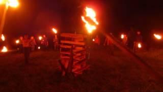 The viking pagan Asatru ritual in Russia.